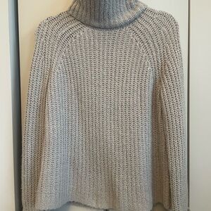 BP Cream Knit Turtleneck Sweater
